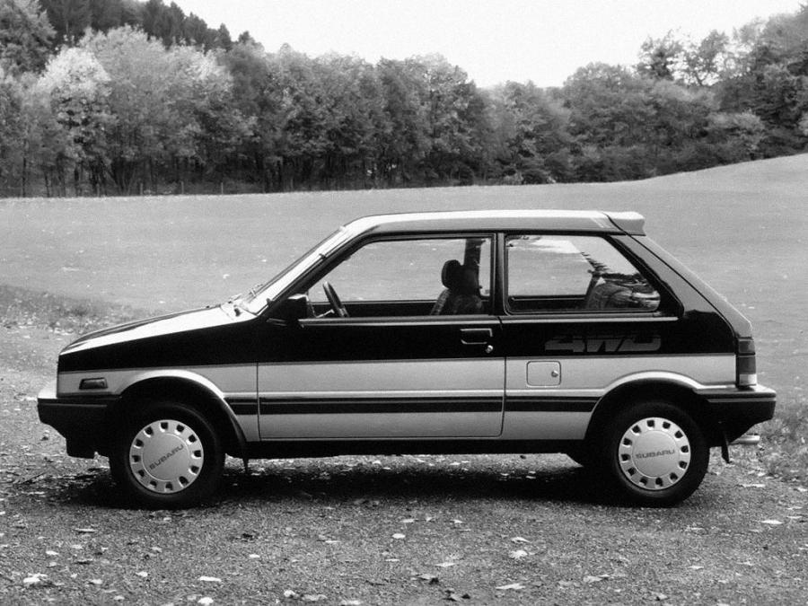 Subaru Justy 4WD 3-Door 1984 года  (фото 2 из 2)
